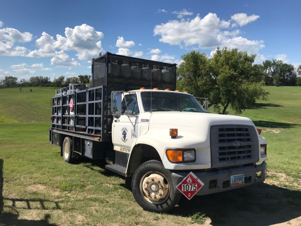 propane delivery truck